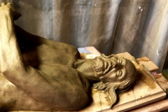 Socha Ježiša Krista v hrobe v Dolnom kostole