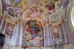 Interiér Stredného kostola