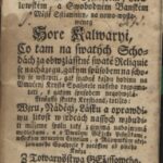 Krátke Navčení - P. Perger 1748