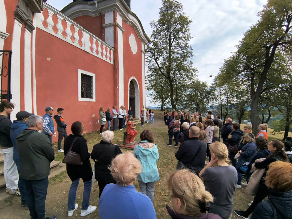 Návrat sochy Krista do Žalára