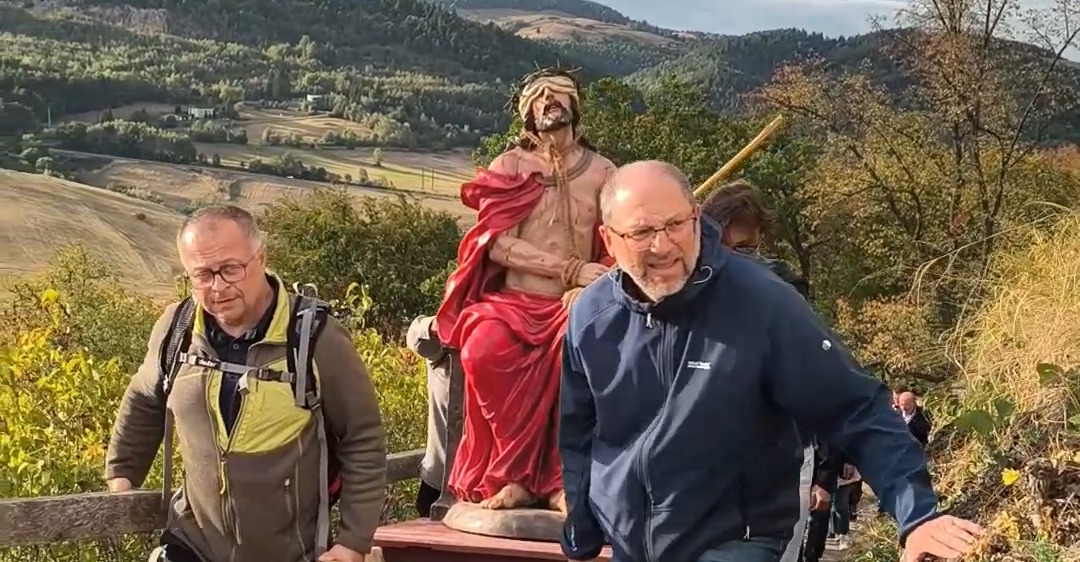 Návrat sochy Krista do Žalára